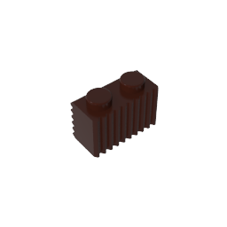 GDS-797 - Brick Special 1 x 2 with Grill