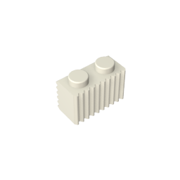 GDS-797 - Brick Special 1 x 2 with Grill