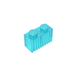 GDS-797 - Brick Special 1 x 2 with Grill