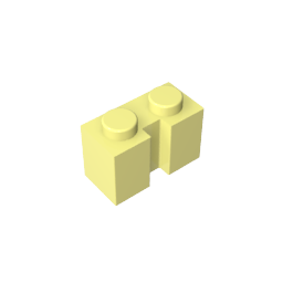 GDS-798 - Brick Special 1 x 2 with Groove
