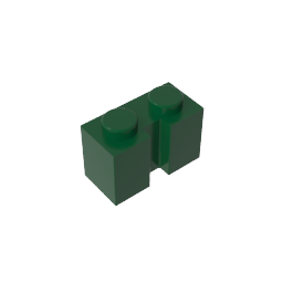 GDS-798 - Brick Special 1 x 2 with Groove