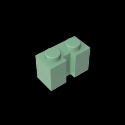 GDS-798 - Brick Special 1 x 2 with Groove