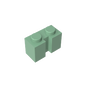 GDS-798 - Brick Special 1 x 2 with Groove