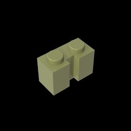 GDS-798 - Brick Special 1 x 2 with Groove