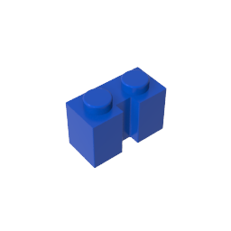GDS-798 - Brick Special 1 x 2 with Groove