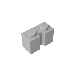 GDS-798 - Brick Special 1 x 2 with Groove