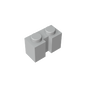 GDS-798 - Brick Special 1 x 2 with Groove