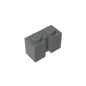 GDS-798 - Brick Special 1 x 2 with Groove