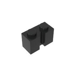 GDS-798 - Brick Special 1 x 2 with Groove