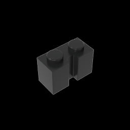 GDS-798 - Brick Special 1 x 2 with Groove