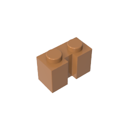 GDS-798 - Brick Special 1 x 2 with Groove