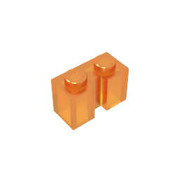 GDS-798 - Brick Special 1 x 2 with Groove