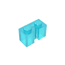 GDS-798 - Brick Special 1 x 2 with Groove