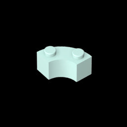 GDS-799 - Brick Round Corner 2 x 2 Macaroni with Stud Notch and Reinforced Underside [New Style]
