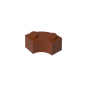 GDS-799 - Brick Round Corner 2 x 2 Macaroni with Stud Notch and Reinforced Underside [New Style]