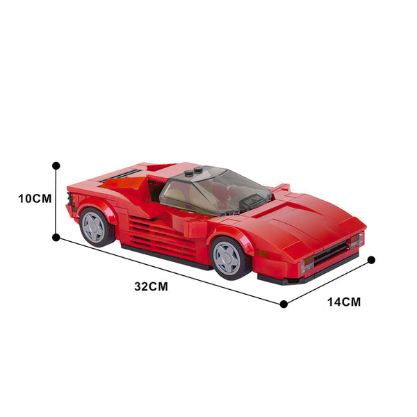 MOC-57875 Ferrari Testarossa– MOC Brick Store