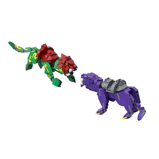 MOC-18002 Masters of The Universe (He-Man) Battle Cat & Panthor