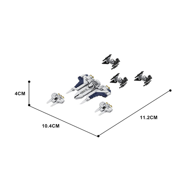 MOC-146080 Mandalorian Fleet & Interceptors