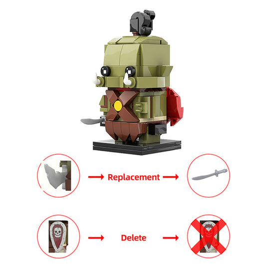 MOC-139923 Lego Minifigure Series 24 - Orc