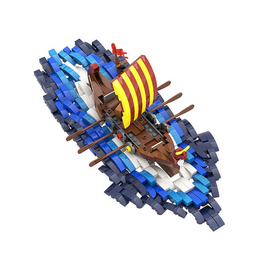 MOC A0393 viking surf boat