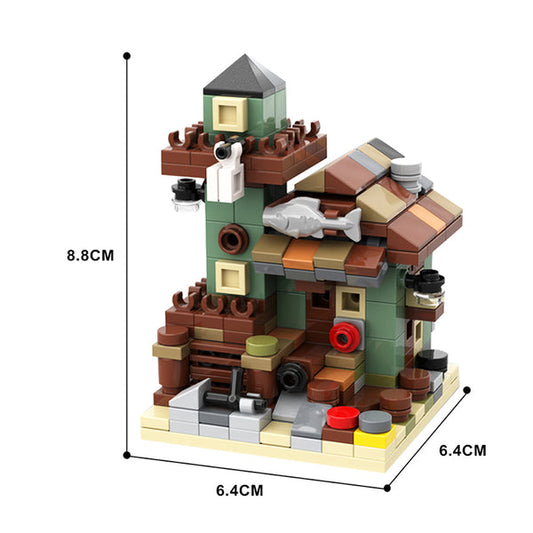 MOC-107228 Mini Modular 21310 Old Fishing Store