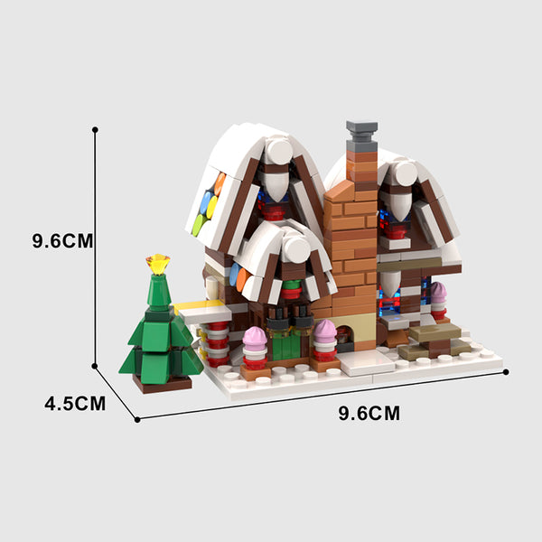 MOC-113279 Mini 10267 Gingerbread House