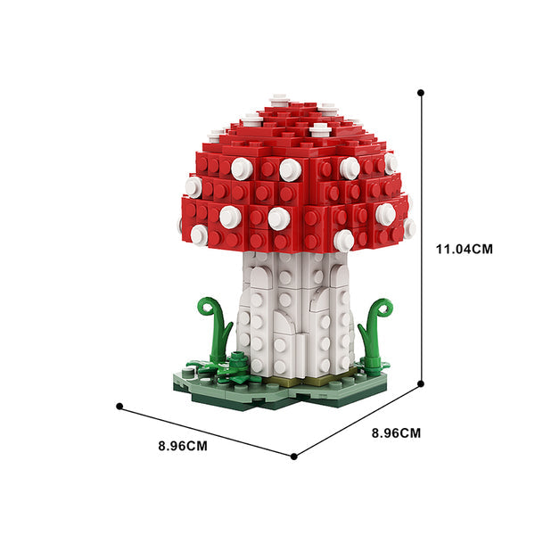 MOC-145942 Amanita Muscaria Mushroom