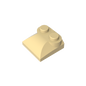 GDS-800 - Brick Curved 2 x 2 x 2/3 Two Studs and Curved Slope End