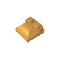 GDS-800 - Brick Curved 2 x 2 x 2/3 Two Studs and Curved Slope End