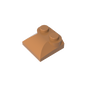 GDS-800 - Brick Curved 2 x 2 x 2/3 Two Studs and Curved Slope End