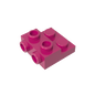 GDS-801 - Plate Special 2 x 2 x 0.667 with Two Studs On Side and Two Raised