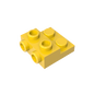 GDS-801 - Plate Special 2 x 2 x 0.667 with Two Studs On Side and Two Raised