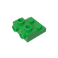 GDS-801 - Plate Special 2 x 2 x 0.667 with Two Studs On Side and Two Raised