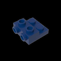 GDS-801 - Plate Special 2 x 2 x 0.667 with Two Studs On Side and Two Raised