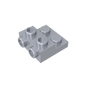 GDS-801 - Plate Special 2 x 2 x 0.667 with Two Studs On Side and Two Raised