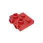 GDS-801 - Plate Special 2 x 2 x 0.667 with Two Studs On Side and Two Raised