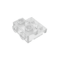 GDS-801 - Plate Special 2 x 2 x 0.667 with Two Studs On Side and Two Raised