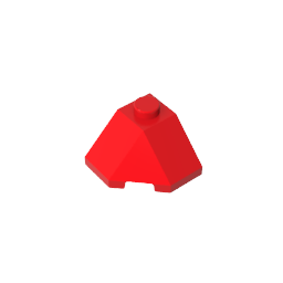 GDS-802 - Wedge Sloped 45 Degrees 2 x 2 Corner