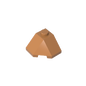 GDS-802 - Wedge Sloped 45 Degrees 2 x 2 Corner