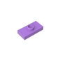 GDS-803 - Plate Special 1 x 2 with 1 Stud with Groove and Inside Stud Holder (Jumper)