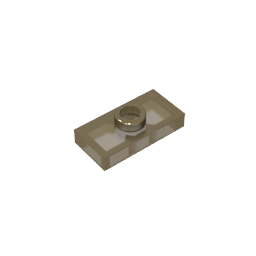 GDS-803 - Plate Special 1 x 2 with 1 Stud with Groove and Inside Stud Holder (Jumper)