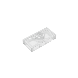 GDS-803 - Plate Special 1 x 2 with 1 Stud with Groove and Inside Stud Holder (Jumper)