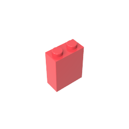 GDS-804 - Brick 1 x 2 x 2 with Inside Stud Holder