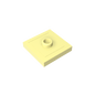 GDS-805 - Plate Special 2 x 2 with Groove and Center Stud (Jumper)