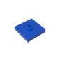 GDS-805 - Plate Special 2 x 2 with Groove and Center Stud (Jumper)