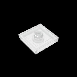 GDS-805 - Plate Special 2 x 2 with Groove and Center Stud (Jumper)