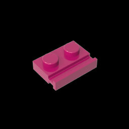GDS-806 - Plate Special 1 x 2 with Door Rail