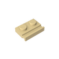 GDS-806 - Plate Special 1 x 2 with Door Rail