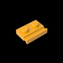 GDS-806 - Plate Special 1 x 2 with Door Rail