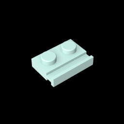 GDS-806 - Plate Special 1 x 2 with Door Rail